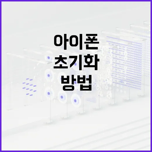 아이폰을 초기화하는 방법: 안전하고 빠르게 - 요약
