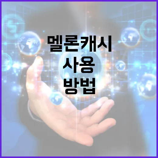 멜론 캐시를 효과적으로 사용하는 방법 - 요약
