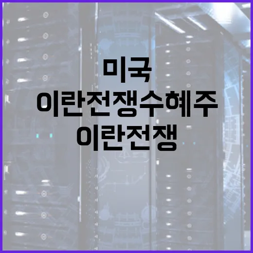 미국-이란 전쟁 수혜주를 파악하는 방법 - 요약