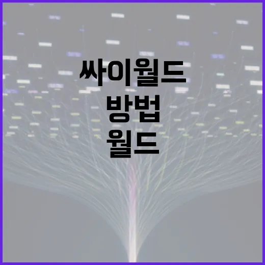 싸이월드를 최대한 활용하는 방법 - 요약