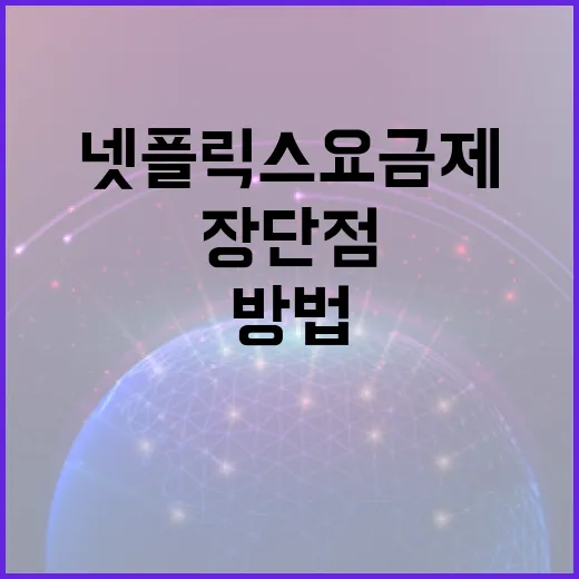 넷플릭스 요금제를 선택하는 방법: 각 요금제의 장단점 분석 - 요약