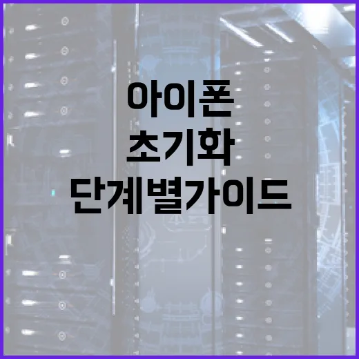 아이폰 초기화하는 방법: 단계별 가이드 - 요약