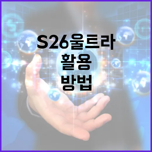 S26 울트라를 최대한 활용하는 방법 - 요약