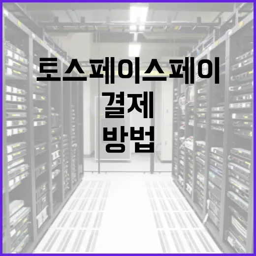 토스 페이스페이를 활용하여 안전하게 결제하는 방법 - 요약