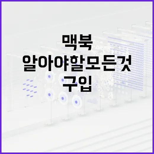 저렴한 맥북 구입을 고려할 때 알아야 할 모든 것 - 요약