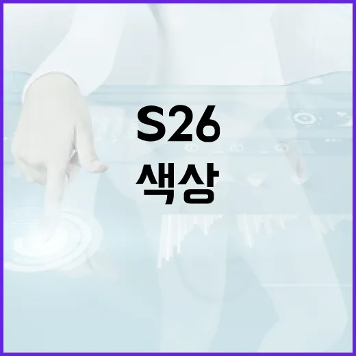 S26 색상 코드 이해하는 방법 - 요약