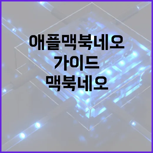 애플 맥북 네오 사용을 위한 완벽 가이드 - 요약