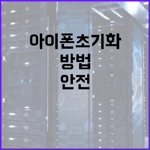 아이폰 초기화하는 방법: 안전하고 효율적으로 - 요약