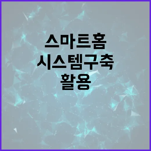 S26를 활용하여 스마트 홈 시스템 구축하는 방법 - 요약