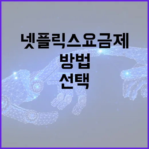 넷플릭스 요금제를 선택하는 방법 - 요약