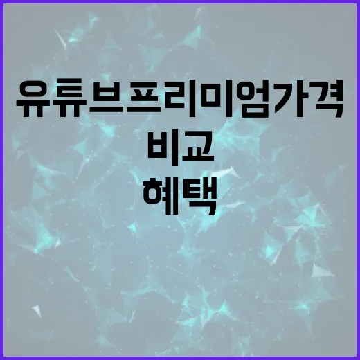 유튜브 프리미엄 가격에 대한 모든 것: 혜택과 비용 비교 - 요약