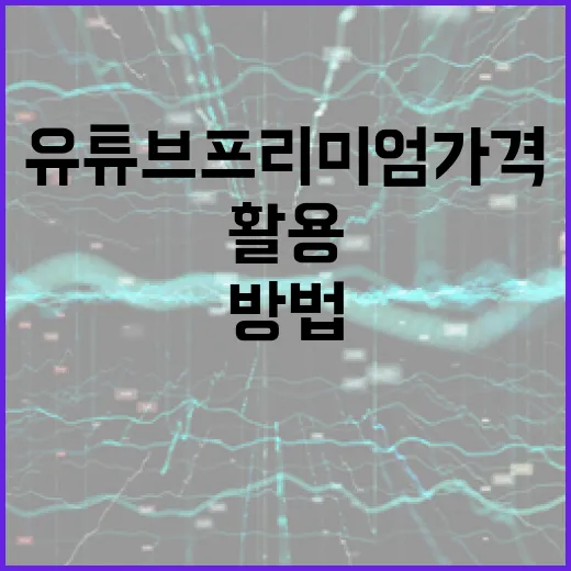 유튜브 프리미엄 가격을 이해하고 활용하는 방법 - 요약