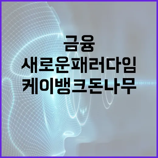 케이뱅크 돈나무를 활용하는 방법: 금융 관리의 새로운 패러다임 - 요약