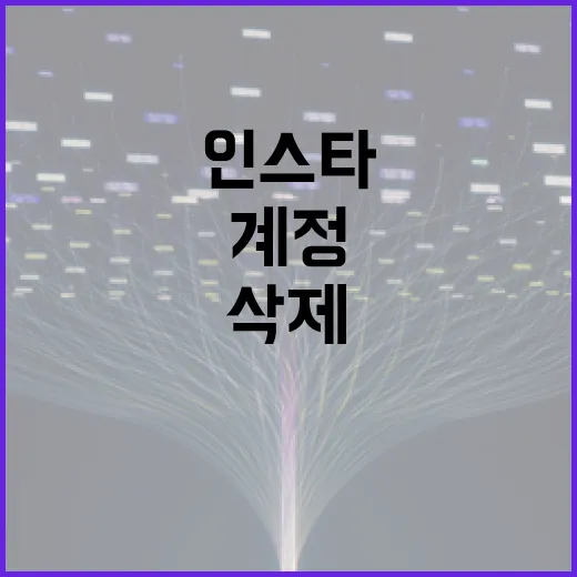 인스타그램 계정을 삭제하는 방법 - 요약