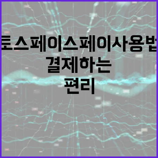 토스 페이스페이 사용법: 안전하고 편리하게 결제하는 방법 - 요약