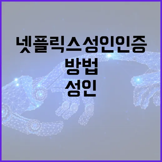넷플릭스 성인인증을 설정하고 사용하는 방법 - 요약