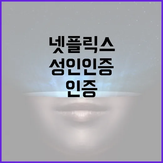넷플릭스에서 성인인증을 설정하는 방법 - 요약