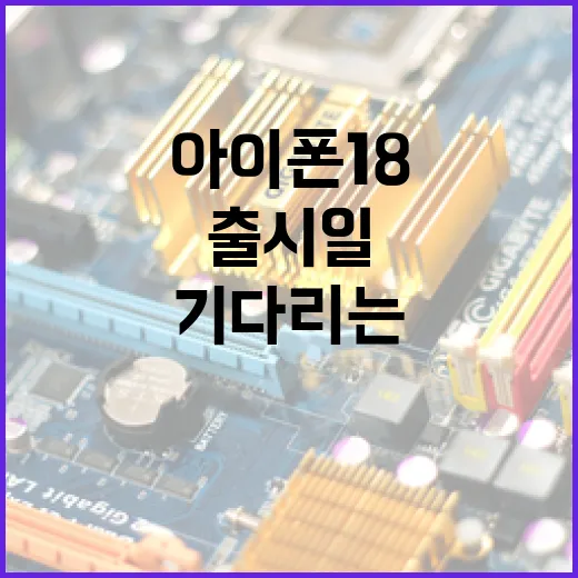 아이폰18 출시일을 기다리는 방법 - 요약