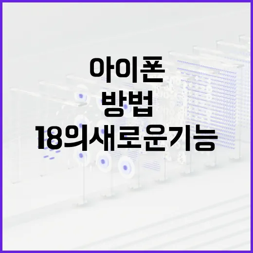 아이폰18의 새로운 기능을 최대한 활용하는 방법 - 요약