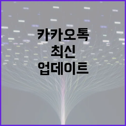 최신 카카오톡 업데이트를 활용하는 방법 - 요약