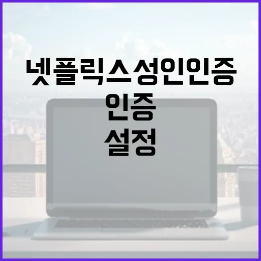 넷플릭스 성인인증을 설정하는 방법 - 요약