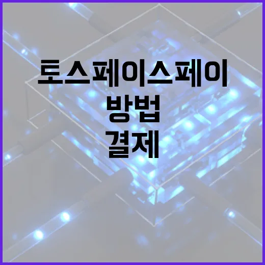토스 페이스페이를 활용하여 안전하게 결제하는 방법 - 요약
