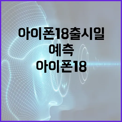 아이폰 18 출시일을 예측하는 방법 - 요약