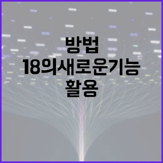 아이폰18의 새로운 기능을 활용하는 방법 - 요약