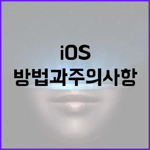 iOS 16.4.2로 업그레이드하는 방법과 주의사항 - 요약
