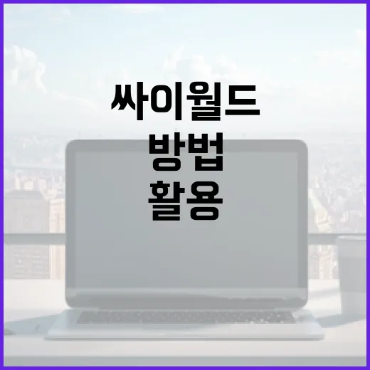 싸이월드를 효과적으로 활용하는 방법 - 요약