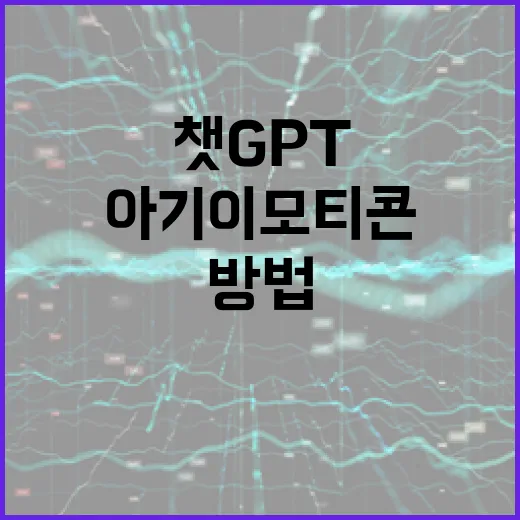 챗GPT를 활용해 아기 이모티콘 만드는 방법 - 요약