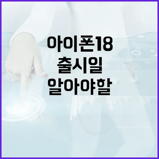 아이폰18 출시일에 대해 알아야 할 모든 것 - 요약
