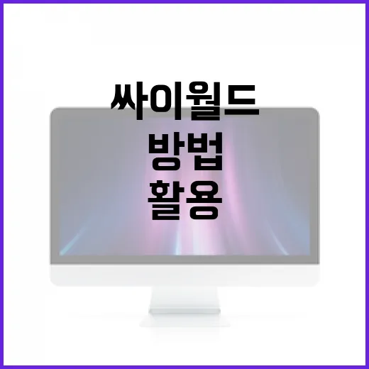 싸이월드를 효과적으로 활용하는 방법 - 요약