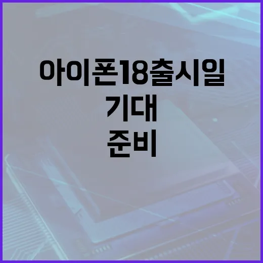 아이폰18 출시일에 대한 모든 것: 기대할 점과 준비 방법 - 요약
