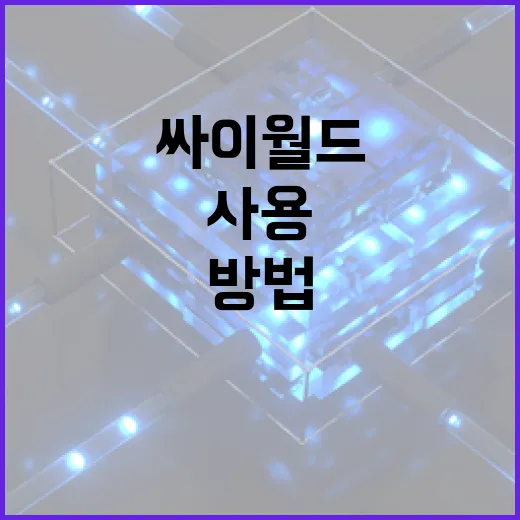싸이월드를 효과적으로 사용하는 방법 - 요약
