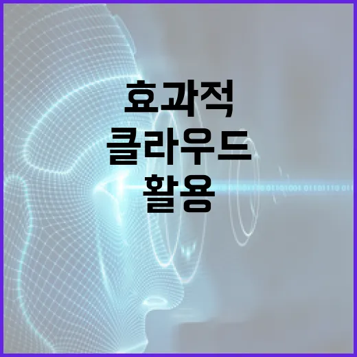 클라우드를 효과적으로 활용하는 방법 - 요약