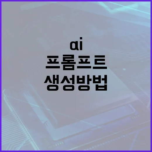 AI를 활용하여 야구장에서 최적의 프롬프트 생성 방법 - 요약