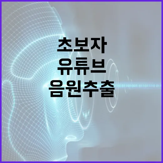 유튜브에서 음원 추출하는 방법: 초보자를 위한 가이드 - 요약