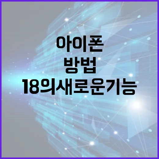 아이폰18의 새로운 기능을 최대한 활용하는 방법 - 요약