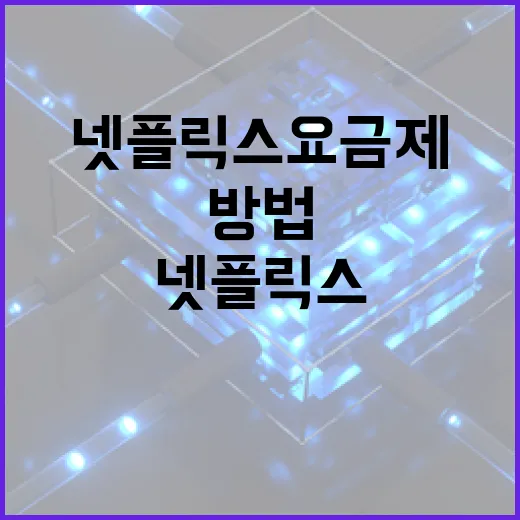 넷플릭스 요금제를 선택하는 방법 - 요약
