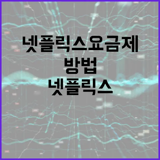 넷플릭스 요금제를 선택하는 방법 - 요약