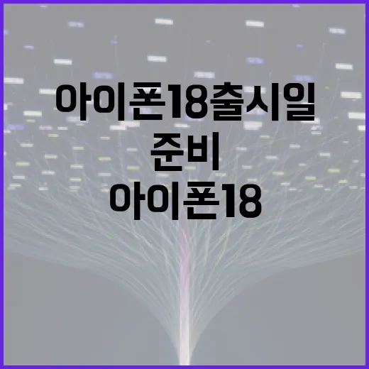 아이폰 18 출시일, 어떻게 준비할까요? - 요약