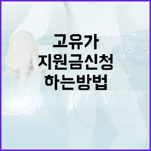 고유가 지원금 신청하기: 쉽고 빠르게 하는 방법 - 요약