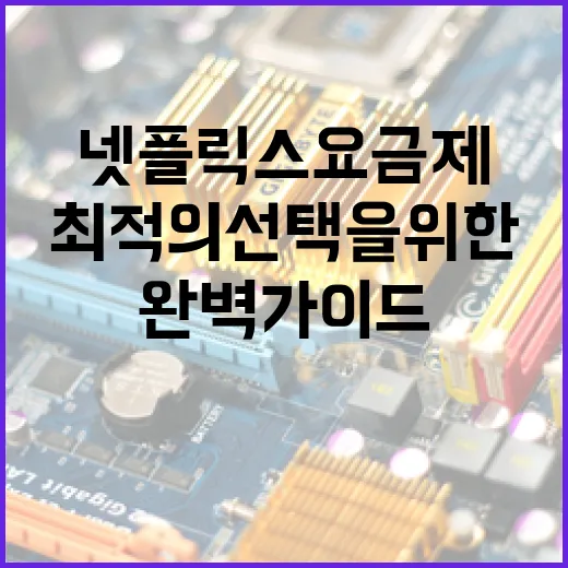 넷플릭스 요금제 완벽 가이드: 최적의 선택을 위한 팁 - 요약