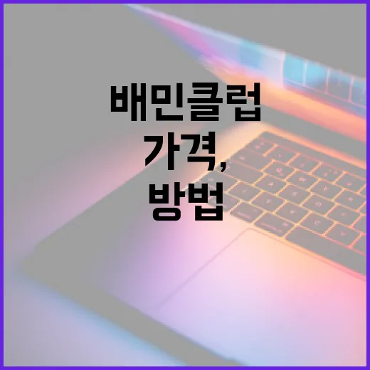 배민클럽 가격, 정말 가치 있을까? 알아보는 방법 - 요약