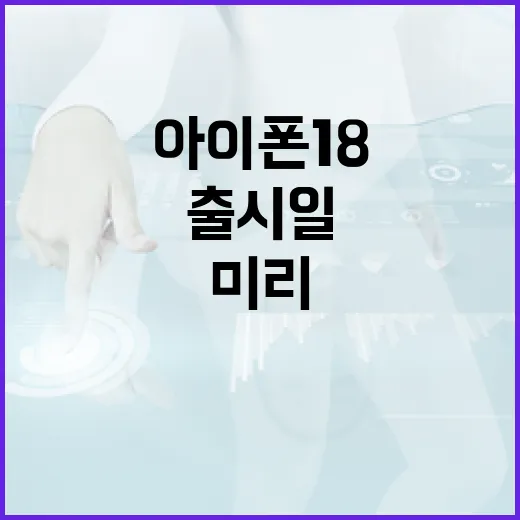 아이폰 18 출시일, 미리 알아보는 방법 - 요약