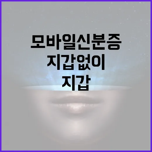 모바일 신분증: 지갑 없이 살아가는 법 - 요약