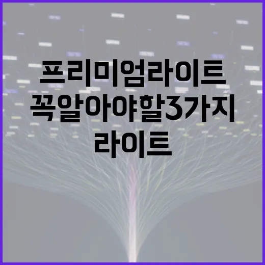유튜브 프리미엄 라이트, 꼭 알아야 할 3가지 - 요약