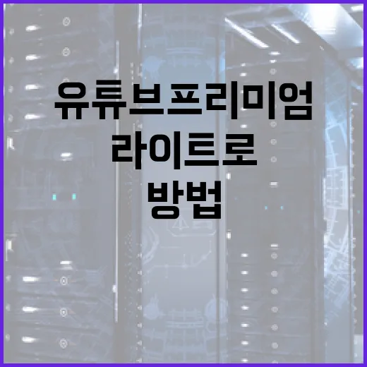 유튜브 프리미엄 라이트로 편안한 시청 경험 만드는 방법 - 요약