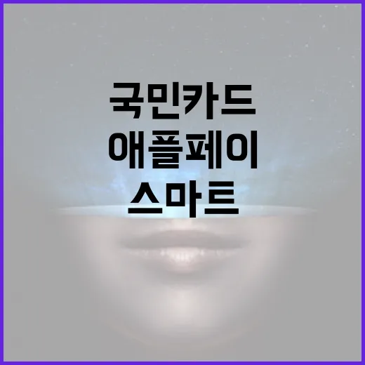 애플페이 국민카드로 스마트하게 결제하는 방법 - 요약